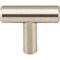 Elements 30-Pack of the 1-9/16" Overall Length Satin Nickel Naples Cabinet "T" Knob 40SN-30 - alternate 2